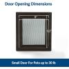 imagePetSafe Cat Door for Screen Door  Size Small  for Small Dogs and Cats up to 30 lb  Use in Screen Doors  Window Screens and Porch ScreensSmall Pack of 1
