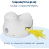 imagePetSafe Electronic Cat Toys  Automatic Cheese and PeekABird  Hide and Seek Teaser Toy  Interactive Bird and Mouse Hunt  Play While You are AwayPeekABird Toy