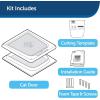 imagePetSafe Interior Cat Door 2Way Locking Indoor Pet Door Flap  Tinted Privacy Door for Cat Litter Box or Pet Feeder BuiltIn Door Lock Durable Door Frame DIY Easy Install Hardware Kit Included4Way Lock