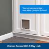 imagePetSafe Interior Cat Door 2Way Locking Indoor Pet Door Flap  Tinted Privacy Door for Cat Litter Box or Pet Feeder BuiltIn Door Lock Durable Door Frame DIY Easy Install Hardware Kit Included2Way Lock