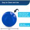 imagePetSafe Slimcat Feeder Ball  Interactive Game for Your Cat  Fill with Food and Treats  GreenBlue