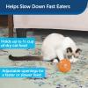 imagePetSafe Slimcat Feeder Ball  Interactive Game for Your Cat  Fill with Food and Treats  GreenOrange