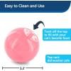 imagePetSafe Slimcat Feeder Ball  Interactive Game for Your Cat  Fill with Food and Treats  GreenPink