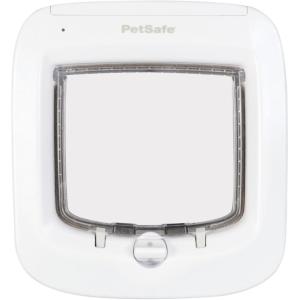 imagePetSafe Microchip Cat Door Exterior or Interior Pet Door  MultiUser RFID Access Up to 40 Pets 4Way Locking Weatherproof DIY Easy Install Hardware Kit Privacy for Cat Litter Box or Pet Feeder