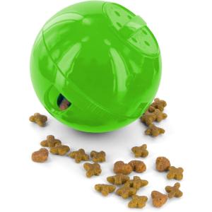 imagePetSafe Slimcat Feeder Ball  Interactive Game for Your Cat  Fill with Food and Treats  GreenGreen