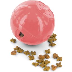imagePetSafe Slimcat Feeder Ball  Interactive Game for Your Cat  Fill with Food and Treats  GreenPink