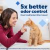 imagePetSafe ScoopFree Crystal Cat Litter ampamp Refill Tray Fragrance Free 43 Lb Bag with Each Tray Pack of 61Pack