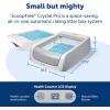 imagePetSafe ScoopFree Crystal Pro Self Cleaning Litter Box Automatic Cat Litter Box Includes Disposable Crystal Litter Tray Grey Uncovered