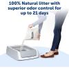imagePetSafe ScoopFree NonClumping Natural Cat Litter No Chemicals Dyes or Fragrances 8 Lb BagPreportioned Tray Refills 2Pack