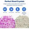 imagePetSafe ScoopFree Odor Control Crystal Cat Litter Fresh Scent 43 Lb Bag Pack of 2Lavender