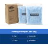 imagePetSafe ScoopFree Odor Control Crystal Cat Litter Fresh Scent 43 Lb Bag Pack of 2Original Blue