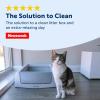 imagePetSafe ScoopFree Odor Control Crystal Cat Litter Fresh Scent 43 Lb Bag Pack of 2Reusable Tray