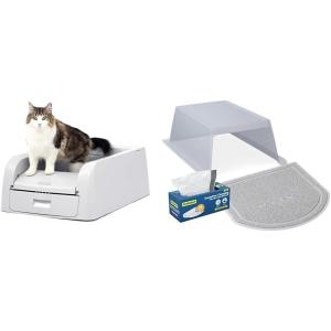 imagePetSafe ScoopFree Clumping Automatic Litter Box for Clumping Litter Self Cleaning Cat Litter Box for Single or Multiple Cats Effective Odor Control Easy Maintenancemulti