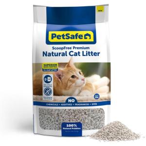 imagePetSafe ScoopFree NonClumping Natural Cat Litter No Chemicals Dyes or Fragrances 8 Lb BagLitter Bag 8 Lb