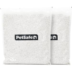 imagePetSafe ScoopFree NonClumping Natural Cat Litter No Chemicals Dyes or Fragrances 8 Lb BagPreportioned Tray Refills 2Pack