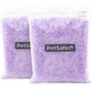 imagePetSafe ScoopFree Odor Control Crystal Cat Litter Fresh Scent 43 Lb Bag Pack of 2Lavender