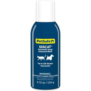 imagePetSafe SSSCAT Motion Activated Automatic Spray Pet Deterrent for Cats and DogsReplacement Can  1Pack