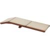 imagePetSafe CozyUp Wooden Couch Ramp for Cats ampamp Dogs FurnitureGrade with HighTraction Carpet Surface EspressoCherry