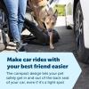 imagePetSafe Happy Ride Side Door Dog Stairs for Cars ampamp SUVs Foldable Back Seat Dog Steps with 3 Heights