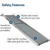 imagePetSafe Happy Ride Telescoping Dog Ramp Portable Pet Ramp for Cars Trucks ampamp SUVs with Adjustable SizingStandard
