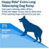 imagePetSafe Happy Ride Telescoping Dog Ramp Portable Pet Ramp for Cars Trucks ampamp SUVs with Adjustable SizingXLarge