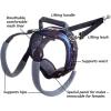 imagePetSafe CareLift Rear Support Harness  Lifting Aid with Handle and Shoulder Strap  Fits Waist Measuring 1931 inches Dog Weight 35lb70lb Medium BlackLarge Pack of 1