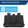 imagePetSafe Happy Ride Hammock Seat Cover  Fits Cars Trucks Minivans and SUVs  Waterproof Area Protection  Durable Vehicle Seat Protector  BlackBlack