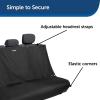imagePetSafe Happy Ride Hammock Seat Cover  Fits Cars Trucks Minivans and SUVs  Waterproof Area Protection  Durable Vehicle Seat Protector  BlackBlack