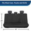 imagePetSafe Happy Ride Hammock Seat Cover  Fits Cars Trucks Minivans and SUVs  Waterproof Area Protection  Durable Vehicle Seat Protector  BlackBlack