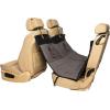 imagePetSafe Happy Ride Quilted Hammock Seat Cover  Waterproof ampamp Durable  Machine Washable  Fits Most Cars Trucks ampamp SUVs  Car Seat Protectors for Scratches ampamp Dog HairGrey