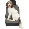 imagePetSafe Happy Ride Quilted Hammock Seat Cover  Waterproof ampamp Durable  Machine Washable  Fits Most Cars Trucks ampamp SUVs  Car Seat Protectors for Scratches ampamp Dog HairGrey