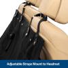 imagePetSafe Happy Ride Quilted Hammock Seat Cover  Waterproof ampamp Durable  Machine Washable  Fits Most Cars Trucks ampamp SUVs  Car Seat Protectors for Scratches ampamp Dog HairBlack