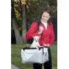 imagePetSafe Happy Ride Wicker Bicycle Basket for Dogs and Cats  Stylish Weather Resistant Wicker Material  Comfortable Easy to Clean Soft Liner  Removable Sun Shield Included  for Pets up to 13 lbSport Silver