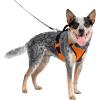 imagePetSafe EasySport Dog Harness  Adjustable Padded Dog Harness with Control Handle and Reflective Piping  Large PinkOrange