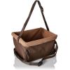 imagePetSafe Happy Ride Booster Seat  Dog Booster Seat for Cars Trucks and SUVs  Easy to Adjust Strap  Durable Fleece Liner is Machine Washable and Easy to Clean  Medium BrownBrown