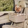 imagePetSafe Happy Ride Booster Seat  Dog Booster Seat for Cars Trucks and SUVs  Easy to Adjust Strap  Durable Fleece Liner is Machine Washable and Easy to Clean  Medium BrownTan