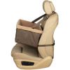 imagePetSafe Happy Ride Booster Seat  Dog Booster Seat for Cars Trucks and SUVs  Easy to Adjust Strap  Durable Fleece Liner is Machine Washable and Easy to Clean  Medium BrownBrown