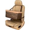 imagePetSafe Happy Ride Booster Seat  Dog Booster Seat for Cars Trucks and SUVs  Easy to Adjust Strap  Durable Fleece Liner is Machine Washable and Easy to Clean  Medium BrownBrown