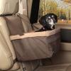 imagePetSafe Happy Ride Booster Seat  Dog Booster Seat for Cars Trucks and SUVs  Easy to Adjust Strap  Durable Fleece Liner is Machine Washable and Easy to Clean  Medium BrownBrown
