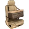 imagePetSafe Happy Ride Booster Seat  Dog Booster Seat for Cars Trucks and SUVs  Easy to Adjust Strap  Durable Fleece Liner is Machine Washable and Easy to Clean  Medium BrownBrown