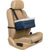 imagePetSafe Happy Ride Booster Seat  Dog Booster Seat for Cars Trucks and SUVs  Easy to Adjust Strap  Durable Fleece Liner is Machine Washable and Easy to Clean  Medium BrownNavy