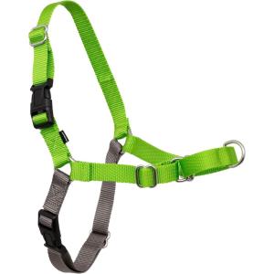 imagePetSafe Easy Walk NoPull Dog Harness  The Ultimate Harness to Help Stop Pulling  Take Control ampamp Teach Better Leash Manners  Helps Prevent Pets Pulling on Walks Large BlackSilverApple GreenGray