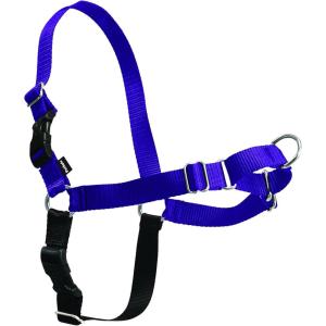 imagePetSafe Easy Walk NoPull Dog Harness  The Ultimate Harness to Help Stop Pulling  Take Control ampamp Teach Better Leash Manners  Helps Prevent Pets Pulling on Walks Large BlackSilverDeep PurpleBlack