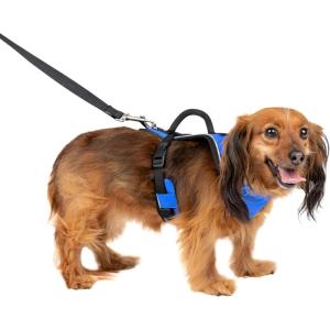 imagePetSafe EasySport Dog Harness  Adjustable Padded Dog Harness with Control Handle and Reflective Piping  Large PinkBlue