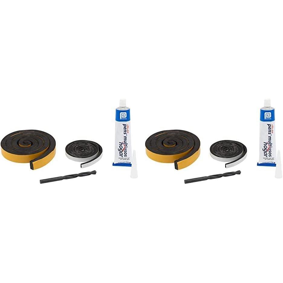 imagePetSafe Dog Door Installation and Insulation Kit Weather Proof Any Pet Door to Keep Cold Air in and Hot Air Out3 Piece Set Pack of 2