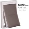 imagePetSafe Extreme Weather Dog Door for Exterior Door  Energy Efficient Door for Cats and Dogs Insulated Flap System for Large Dogs up to 100 lb  Plastic FramePlastic Frame