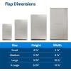 imagePetSafe Original Replacement Flap Dog Door Replacement Flaps Doggie Flaps Made of NonToxic Material Weather Resistant Size MediumXLarge Pack of 1