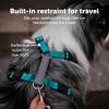 imagePetSafe 3 in 1 Dog Harness  No Pull Solution for Dogs  Reflective Dog Harness  Front DRing Clip Helps Stop Pulling  Comfortable Padded Straps  Top Handle Enhances Control  Plum  MediumTeal