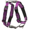 imagePetSafe 3 in 1 Dog Harness  No Pull Solution for Dogs  Reflective Dog Harness  Front DRing Clip Helps Stop Pulling  Comfortable Padded Straps  Top Handle Enhances Control  Plum  MediumPlum