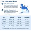 imagePetSafe 3 in 1 Dog Harness  No Pull Solution for Dogs  Reflective Dog Harness  Front DRing Clip Helps Stop Pulling  Comfortable Padded Straps  Top Handle Enhances Control  Plum  MediumBlack